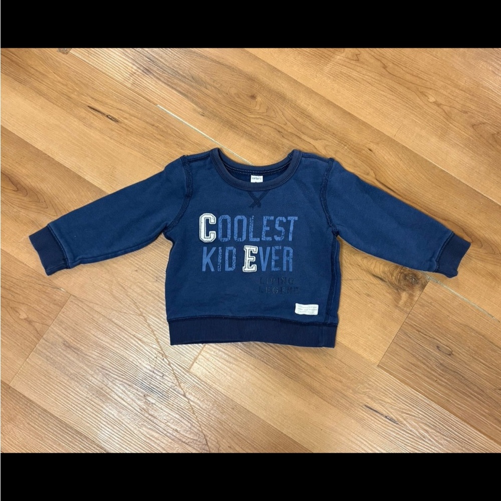 Coolest Kid Ever Distressed Sweatshirt